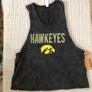 Iowa Hawkeyes Tank Muscle Tee Racerback Size S
